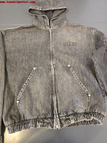 Denimtek - �hracat fazlas� 1.  kalite denim �ort ceket pantolon