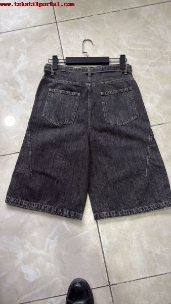 Denimtek - �hracat fazlas� 1.  kalite denim �ort ceket pantolon